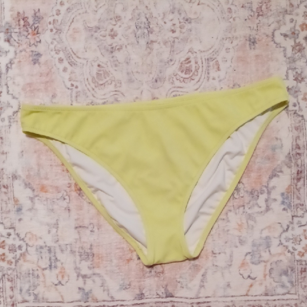 Victorias Secret WL Greenish Yellow Bikini Bottoms NWOT's